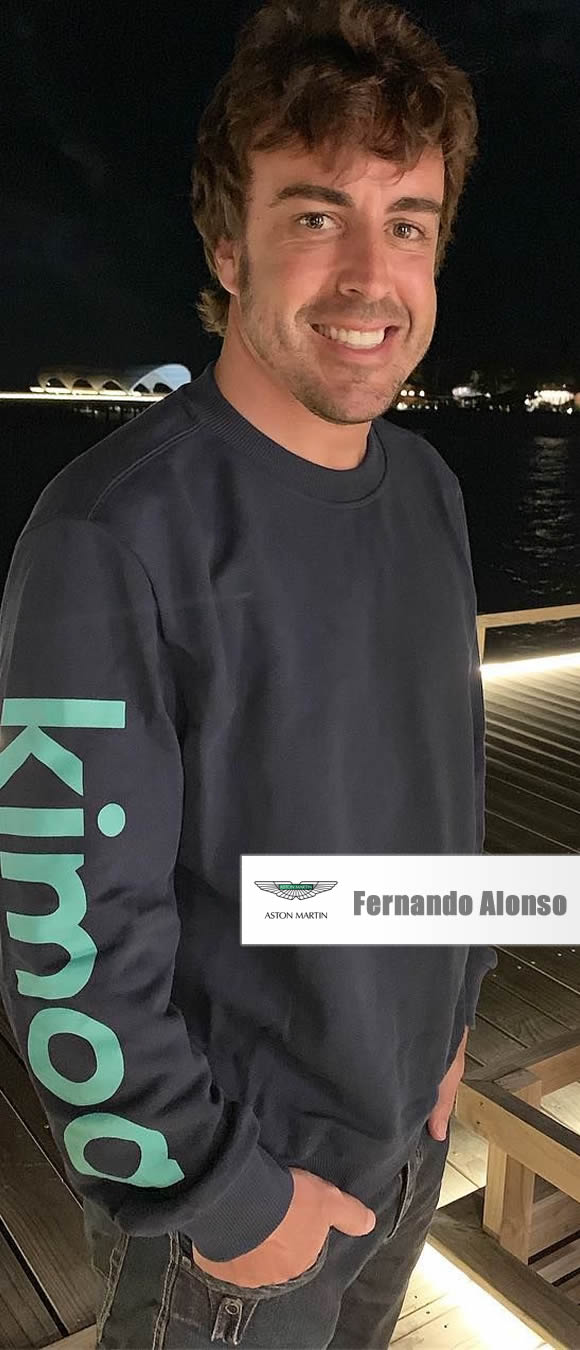 Fernando Alonso Aston Martin - falcon gp store